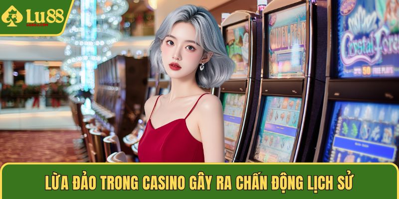 Lừa đảo trong casino gây ra chấn động lịch sử